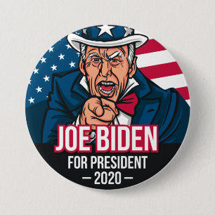 Joe Biden für die Präsidentschaftswahl 2020 Button