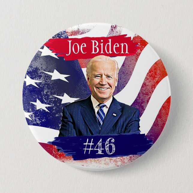 Joe Biden für die Präsidentschaftswahl 2020 Button (Vorderseite)