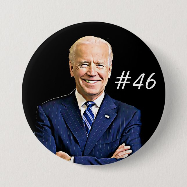 Joe Biden für die Präsidentschaftswahl 2020 Button (Vorderseite)