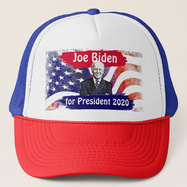 Joe Biden für die US-Präsidentschaftswahl 2020 Truckerkappe (Vorderseite)
