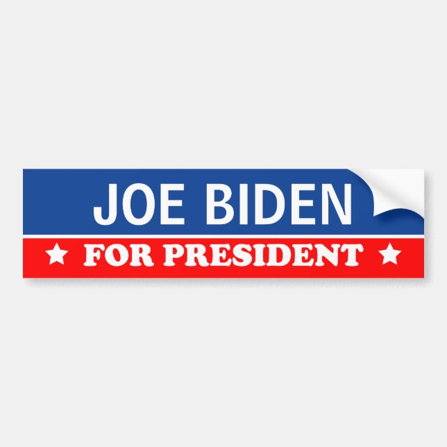 Joe Biden für Präsidenten 2016 Autoaufkleber (Vorne)