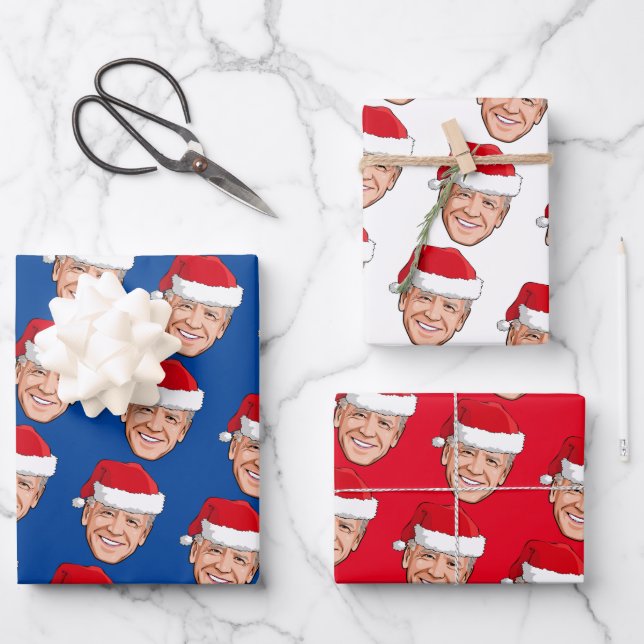 Joe Biden Geschenkpapier Set (Vorderseite)