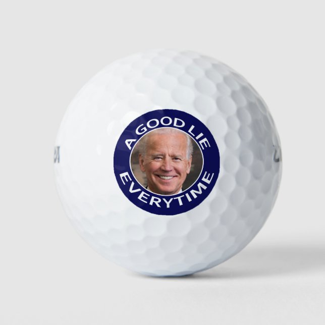 Joe Biden Good Lie Golfball (Vorderseite)