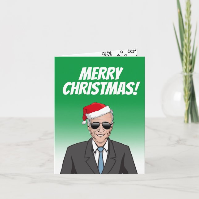 Joe Biden Greeting Karte (Vorderseite)