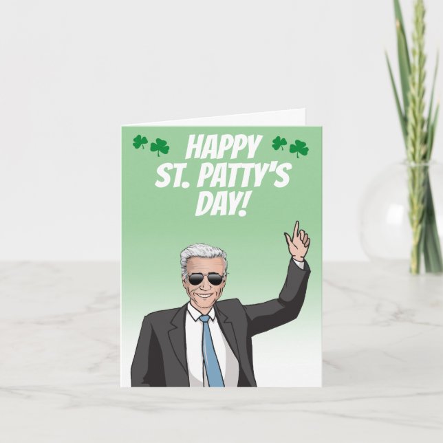 Joe Biden Gruß Karte (Vorderseite)