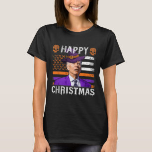 Joe Biden Happy Halloween Flag T-Shirt