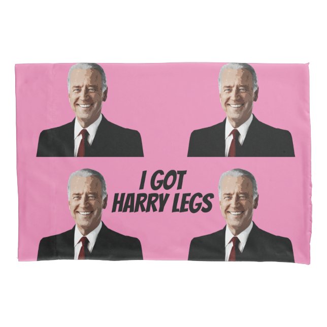 JOE BIDEN HARRY LEGS PILLOWCASES KISSENBEZUG (Vorderseite)