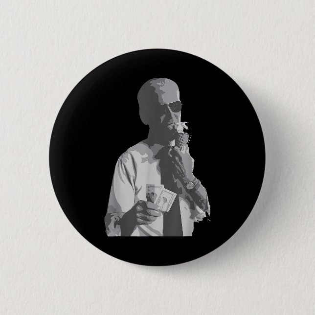 Joe Biden Ice Cream 2020 zum Präsidenten Button (Vorderseite)