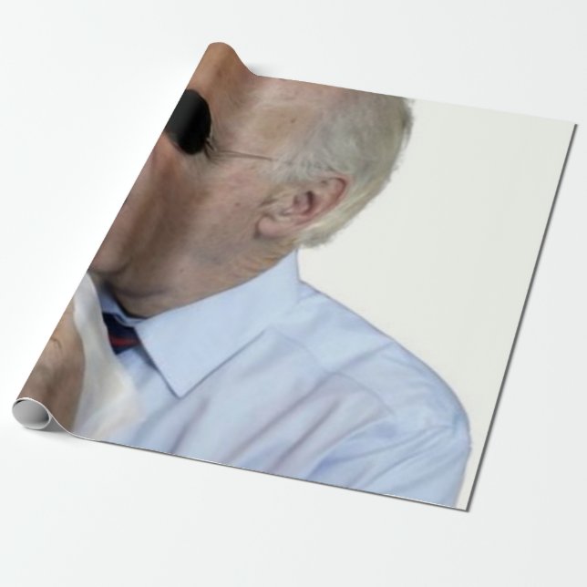 Joe Biden Ice Cream Geschenkpapier (Ungerollt)