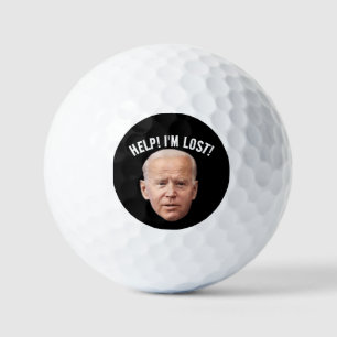 JOE BIDEN ICH BIN VERLOREN! FUNNY GOLF BALLS GOLFBALL