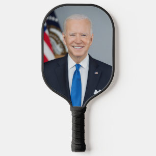 Joe Biden, ich scherze nicht, Mann Pickleball Schläger