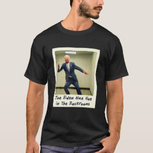 Joe Biden in den Hinterzimmern Real Foto T-Shirt