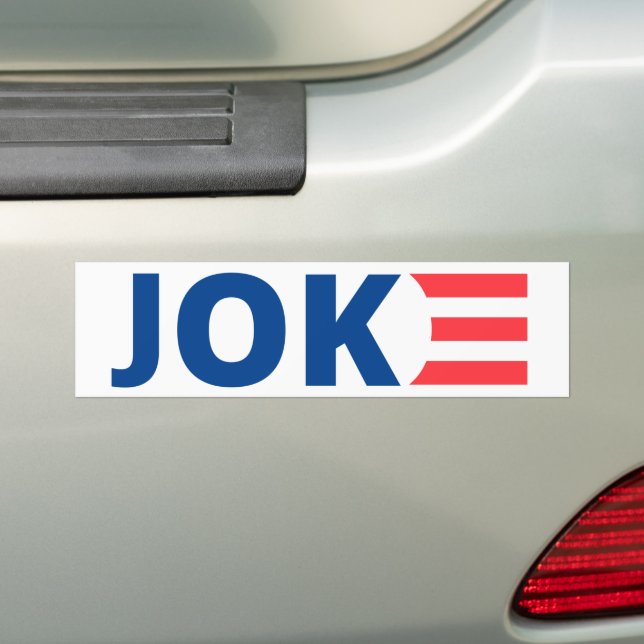 Joe Biden ist ein Joke Autoaufkleber (Auf Auto)