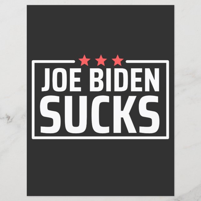 joe Biden Ist zum Kotzen (Vorderseite)