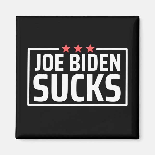 joe Biden Ist zum Kotzen Magnet (Vorne)