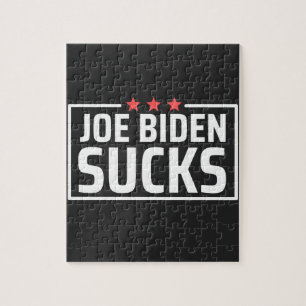 joe Biden Ist zum Kotzen Puzzle
