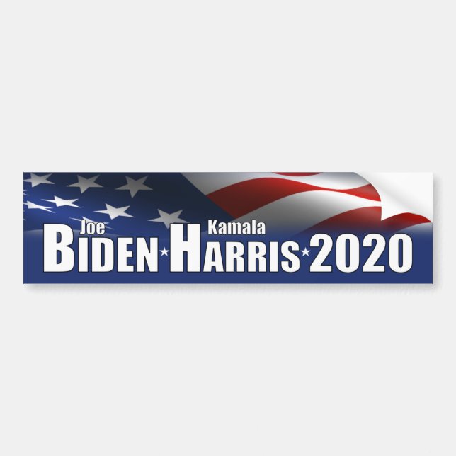 Joe Biden & Kamala Harris 2020 Autoaufkleber (Vorne)