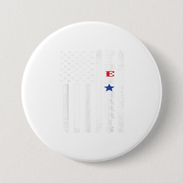 Joe Biden Kamala Harris 2020 Election USA Democ Button (Vorderseite)