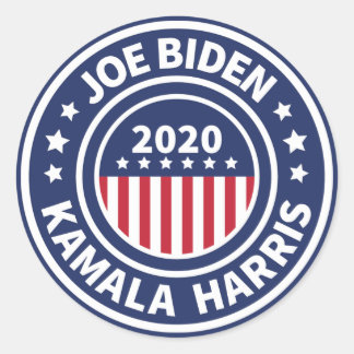 Joe Biden Kamala Harris 2020 Square Stickers