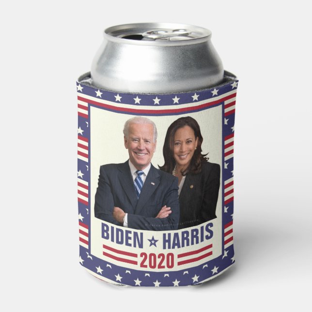 Joe Biden Kamala Harris 2020 US-Präsident Foto Dosenkühler (Kanne Vorderseite)