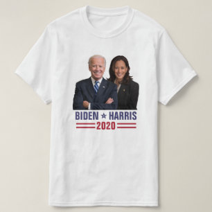 Joe Biden Kamala Harris 2020 US-Präsident Foto T-Shirt