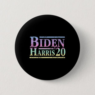 Joe Biden Kamala Harris 2020 Wahl Anti Trump Button