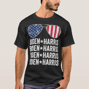 Joe Biden Kamala Harris 2020 Wahl Aviator Sonnenbr T-Shirt