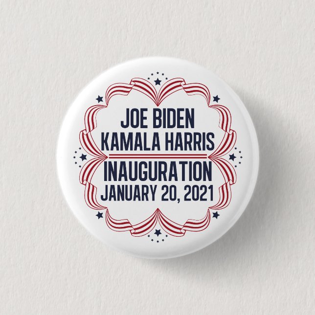 Joe Biden Kamala Harris Einweihung 2021 Button (Vorderseite)