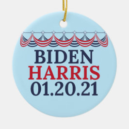 Joe Biden Kamala Harris Einweihungstag Keramik Ornament