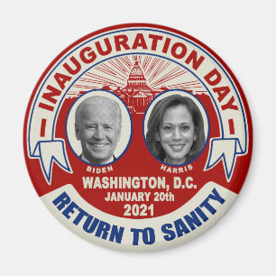 Joe Biden Kamala Harris Einweihungstag Magnet