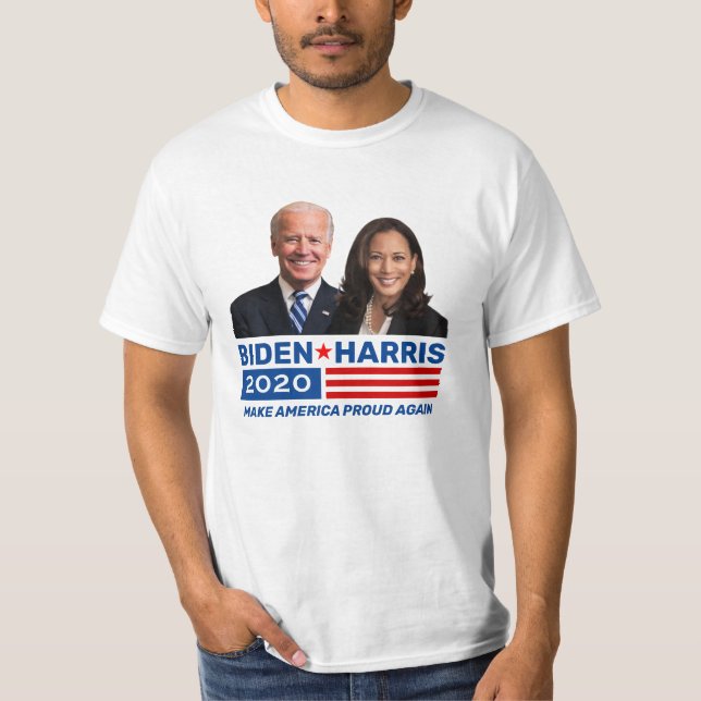 Joe Biden Kamala Harris Kundgebung 2020 T-Shirt (Vorderseite)