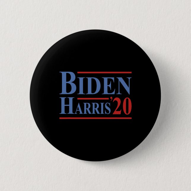 Joe Biden Kamala Harris Präsidentin Liberale Button (Vorderseite)