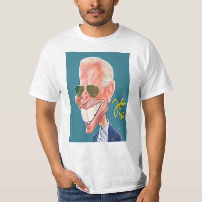 Joe Biden Karikatur-T - Shirt (Vorderseite)