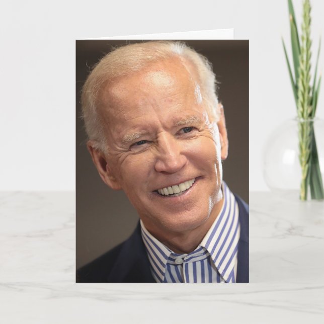 Joe Biden Karte (Vorderseite)