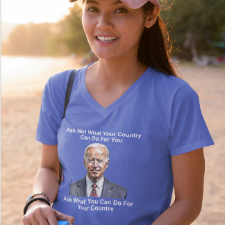 Joe Biden Kennedy Zitat 2024 Wahl T-Shirt