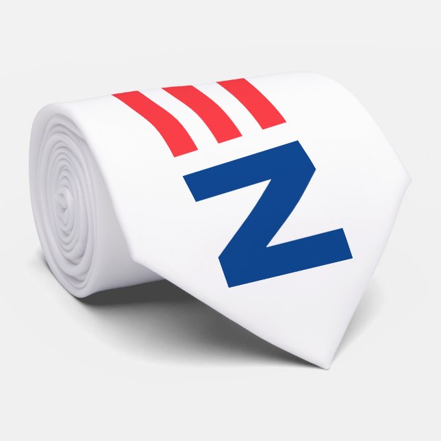 Joe Biden Logo Krawatte (Gerollt)