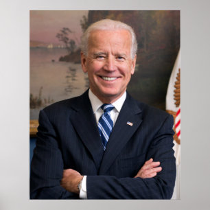 Joe Biden Offial Portrait, ZSSG Poster