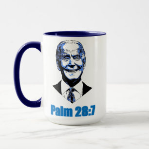 Joe Biden Palm 28:7 (Idiokratie) Tasse