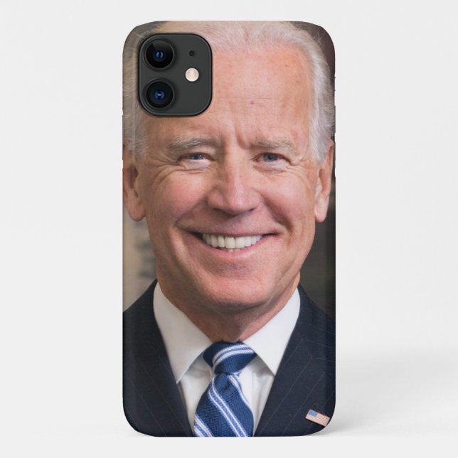 Joe Biden Portrait Foto Case-Mate iPhone Hülle (Rückseite)