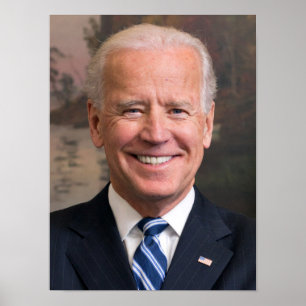 Joe Biden Portrait Foto Poster