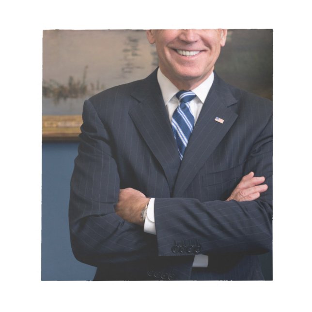 Joe Biden Portrait Notizblock (Vorderseite)