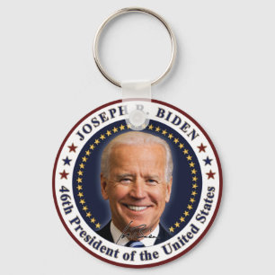 Joe Biden Präsident Einweihung Tag Souvenir Schlüsselanhänger
