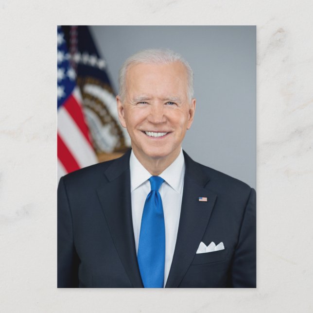 JOE BIDEN Präsident Postkarte (Vorderseite)