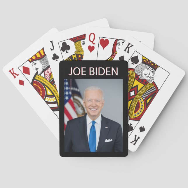 JOE BIDEN Präsident Spielkarten (Rückseite)