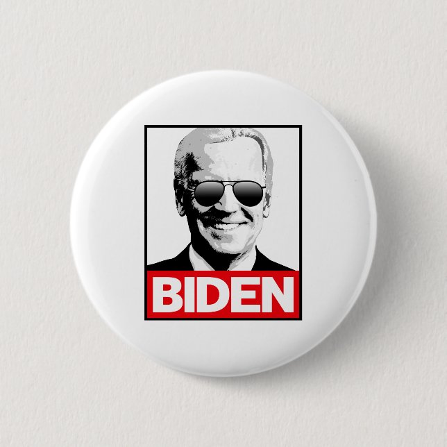 JOE BIDEN PROPAGANDA BUTTON (Vorderseite)