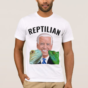 JOE BIDEN REPTILIAN FUNNY T - SHIRT