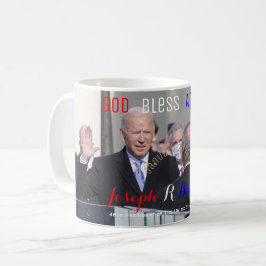 Joe Biden seinen Amtseid am 20. Januar Kaffeetasse