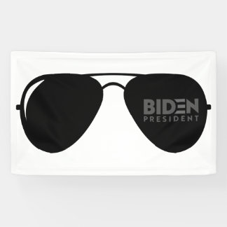 Joe Biden Sonnenbrille Präsident Banner