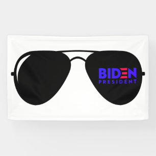 Joe Biden Sonnenbrille Präsident Banner