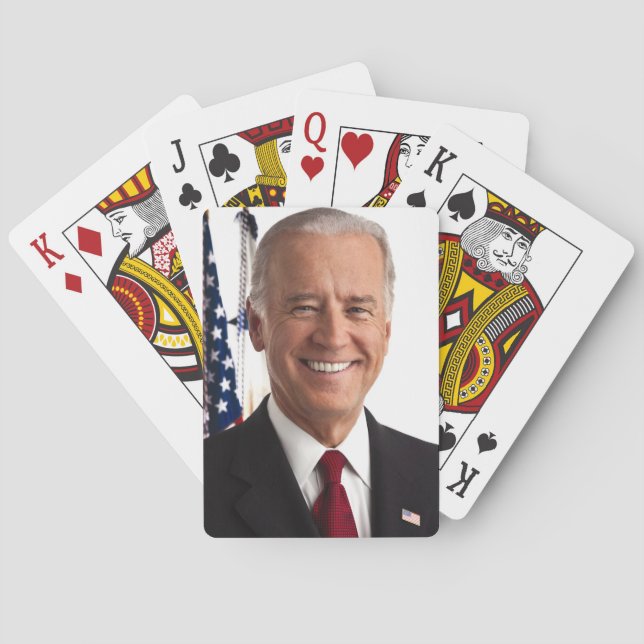 Joe Biden Spielkarten (Rückseite)